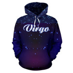 Virgo Zodiac All Over Hoodie  NTH140828 - Amaze Style™-Apparel