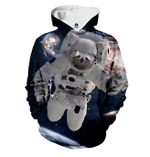3D ALL OVER PRINT ASTRONAUT SLOTH NTH190735 - Amaze Style™-Apparel