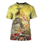 3D ALL OVER PRINTED ARIES T SHIRT HOODIE NTH150838 - Amaze Style™-Apparel