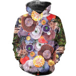 3D ALL OVER PRINTED MUSHROOM SHIRTS - Amaze Style™-Apparel