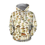 All Over Print Champignons Hoodie - Amaze Style™