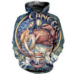 3D ALL OVER PRINTED CANCER ZODIAC HOODIE NTH160832 - Amaze Style™-Apparel