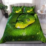 Green Tree Python Bedding Set Bedding Set TA0624201 - Amaze Style™-Quilt