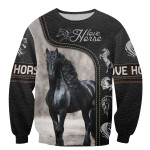 Love Horse 3D All Over Printed Shirts TA040401 - Amaze Style™-Apparel