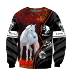 Beautiful Horse 3D All Over Printed shirt for Men and Women Pi040103 - Amaze Style™-Apparel