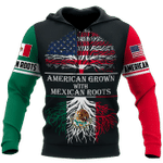 American Grown With Mexican Roots 3D All Over Printed Shirts For Men and Women QB06112003 - Amaze Style™-Apparel
