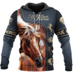 Love Horse 3D All Over Printed Shirts TA040903 - Amaze Style™-Apparel