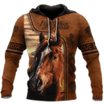 Love Horse 3D All Over Printed Shirt Hoodie For Men And Women Pi150401 - Amaze Style™-Apparel