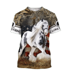 Gypsy Horse 3D All Over Printed Shirts For Men and Women Pi080501S1 - Amaze Style™-Apparel