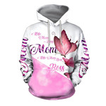 3D All Over Print Love Mom Butterfly Art Hoodie NNK - Amaze Style™-Apparel