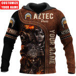 Persionalized Aztec Pride 3D All Over Printed Unisex Hoodie no1 - Amaze Style™