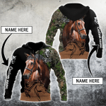 Love Horse Custom Name 3D All Over Printed Shirts - Amaze Style™