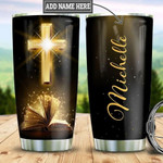 Jesus Cross and Bible Persionalize Stainless Steel Tumbler 20oz - Amaze Style™