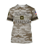 US Army Veteran 3D All Over Printed Shirts PD07122001 - Amaze Style™-Apparel