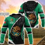 Persionalized Mexico 3D All Over Printed Unisex Hoodie - Amaze Style™
