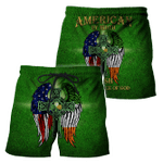 American By Birth - Irish By The Grace Of God 3D All Over Printed Unisex Shirts DQB02012101 - Amaze Style™-Apparel