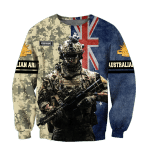 Personalized Name - The Australian Army 3D All Over Printed Shirts DQB17032103 - Amaze Style™