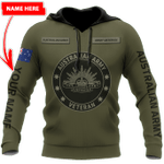 Personalized Australian Army Veteran 3D All Over Printed Unisex Hoodie - Amaze Style™