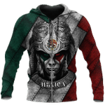 Aztec Warrior Mexico 3D All Over Printed Unisex Hoodies - Amaze Style™