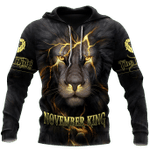 November Lion 3D All Over Printed Unisex Shirts Pi21012111 - Amaze Style™-Apparel