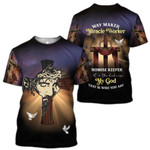 Miracle Worker - Jesus 3D All Over Printed Unisex Shirts - Amaze Style™-Apparel
