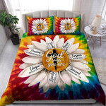 Jesus-Daisy God Say You Are Bedding Set - Amaze Style™