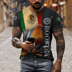 Rooster Mexico 3D All Over Printed Hoodie - Amaze Style™