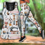 Sewing Combo Legging and Tank Top 3D All Over Printed - Amaze Style™
