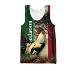 Personalized Name Rooster Mexico 3D All Over Printed Hoodie - Amaze Style™