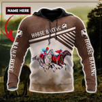 Personalized Name Horse Racing 3D All Over Printed Unisex Shirts TNA24042104 - Amaze Style™