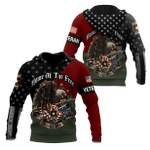 Home Of The Free US Veteran 3D All Over Printed Hoodie HHT26052101 - Amaze Style™