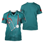Love Nurse 3D All Over Printed Unisex Shirt - Amaze Style™