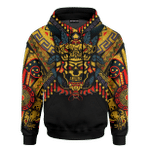 Jaguar Warrior And His Sidekicks Aztec Customized 3D All Overprinted Shirt - Am Style Design