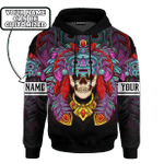 Skull She Keeps Me Wild He Keeps Me Safe Aztec Customized 3D All Overprinted Shirt - Am Style Design