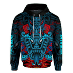 Mexica Fantastic Devil Mask Customized 3D All Overprinted Shirt - AM Style Design