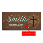 As For Me And My House We Will Serve The Lord Customized 3D All Overprinted Wooden Key Holder - AM Style Design