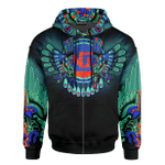 EAGLE CHIMALLI AZTEC MEXICAN MURAL ART CUSTOMIZED 3D ALL OVER PRINTED SHIRT - AM STYLE DESIGN