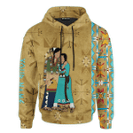 Native American Symbols Of Love Ledger Art Of A Couple In Native American Traditional Cothing Tribal Pattern Customized 3D All Over Printed Shirt - AM Style Design