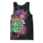 Mexica Aztec Tlaloc Axolotl Mix Tattoo Customized 3D All Overprinted Shirt 