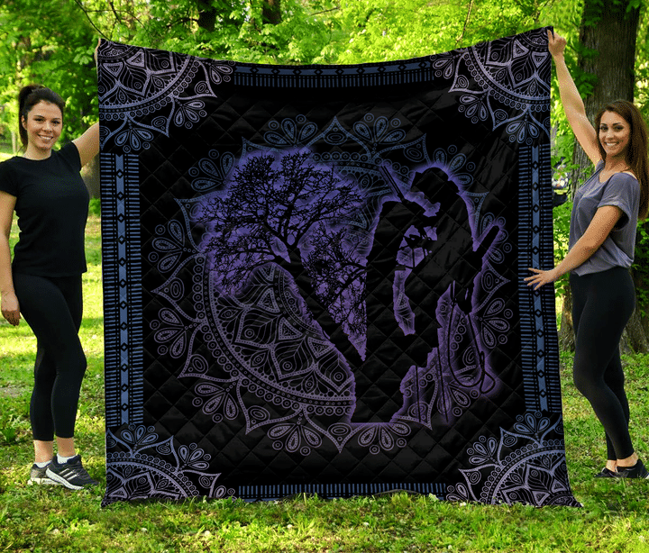 Premium All Over Printed Mandala Arborist Quilt MEI - Amaze Style™-Quilt