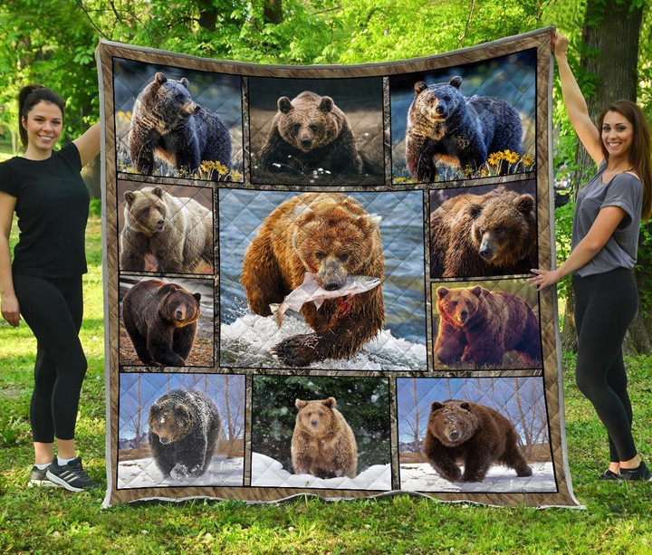 Awesome Bear Quilt HHT03102001-MEI - Amaze Style™-Quilt