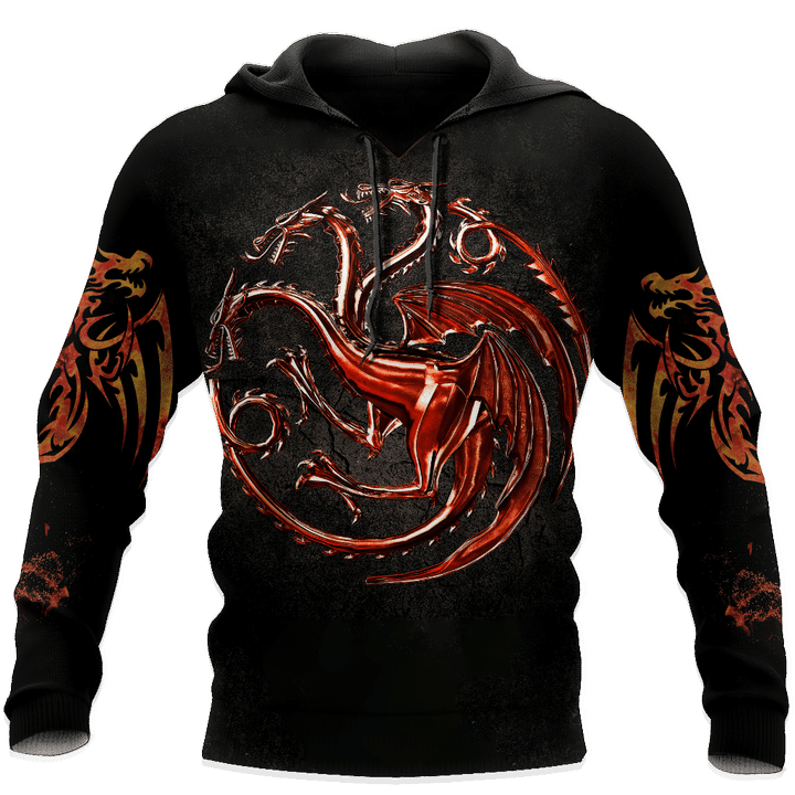Premium Unisex All Over Printed Red Dragon Tatoo Shirts MEI - Amaze Style™-Apparel