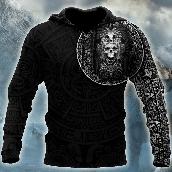 Mexican Aztec Warrior 3D All Over Printed Shirts For Men and Women QB07022001 - Amaze Style™-Apparel