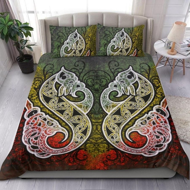 New Zealand-Maori Manaia Bedding Set TA062206 - Amaze Style™-Quilt