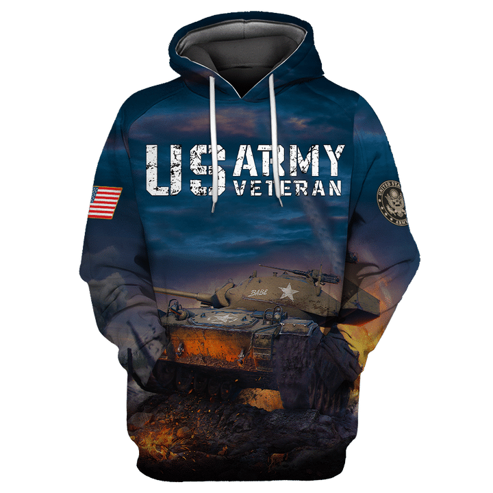 US Army Veteran 3D All Over Printed Shirts PD05012102 - Amaze Style™-Apparel