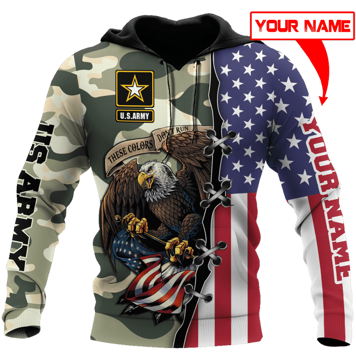 Personalized name US Veteran 3D All Over Printed Unisex Hoodie DQB19052101 - Amaze Style™