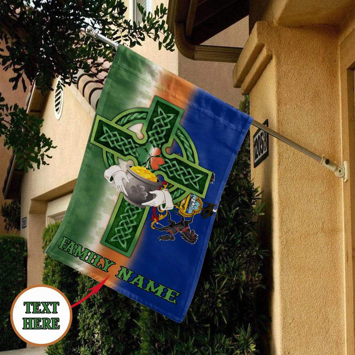 Customize Irish Saint Patrick's Day Flag - Amaze Style™