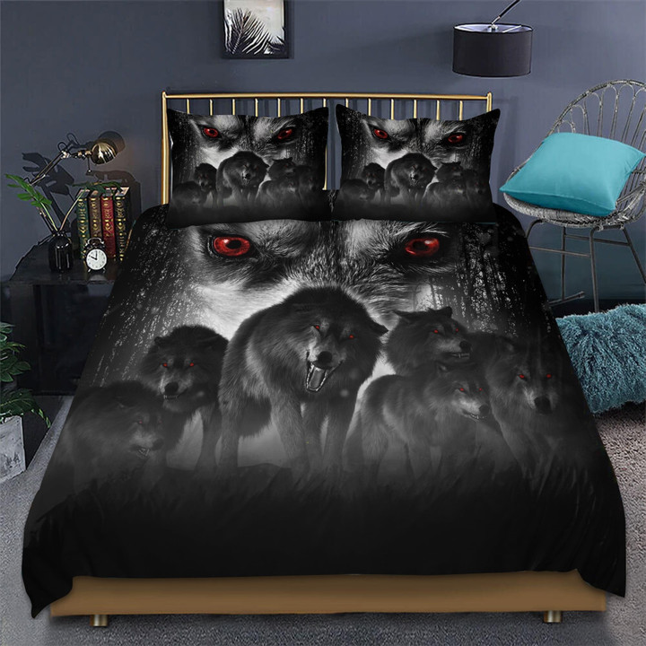 Wolf 3D All Over Printed Bedding Set - Amaze Style™