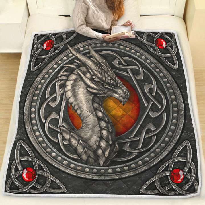 Dragon 3D All Over Printed Quilt - Amaze Style™-Quilt