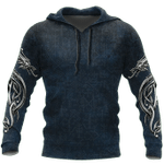 VIKING DRAGON ALL OVER PRINT HOODIE - Amaze Style™